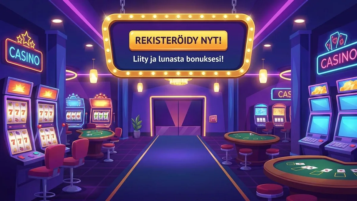 Rekisteröidy bonuksen kanssa